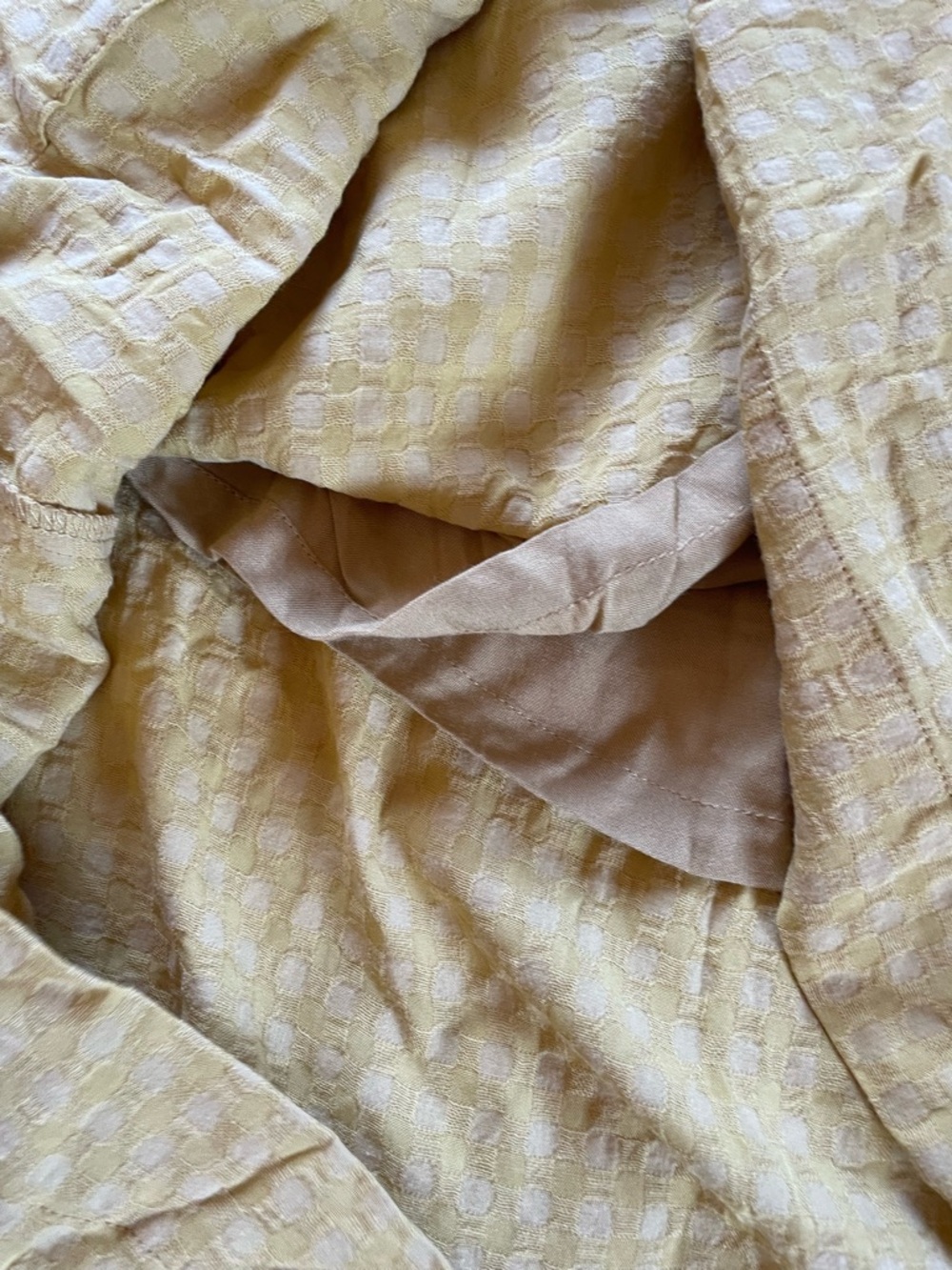 Francesca's Collections Yellow Button-Front Maxi Skirt - Picture 3 of 5